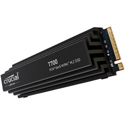 דיסק קשיח Crucial SSD 2TB T700 NVMe M.2 PCIe Gen5 with heatsink CT2000T700SSD5